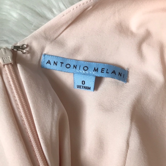 📫 SOLD 📫 Antonio Melani Pink Cap Sleeve Jumpsuit - Picture 5 of 9